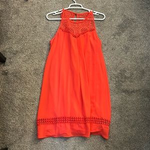 IZ BYER Coral Sleeveless Dress Size XL